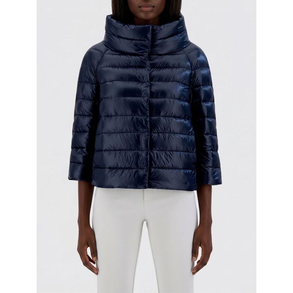 Herno Women Herno Sofia Short Ultra-Light Nylon Down Jacket With High Neck